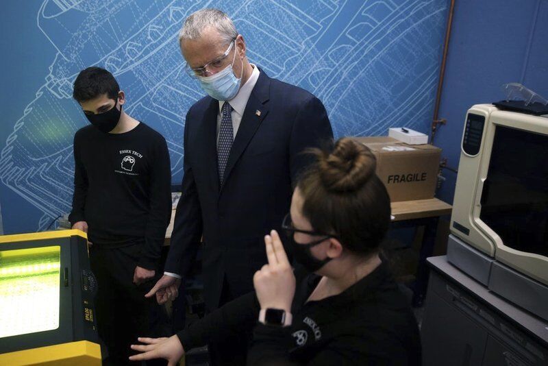 Baker announces funds for vocational schools